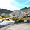 Keestrack R3 mobile tracked impact crusher