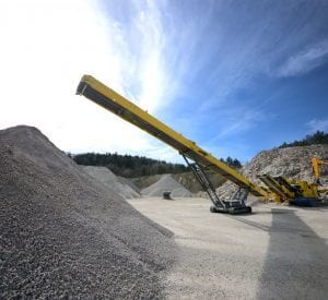Mobile stacking conveyors for sale and rent