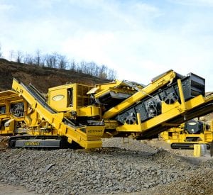 Keestrack R5 impact crusher Canada
