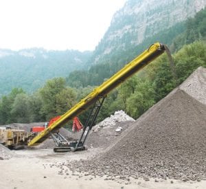 Keestrack S3 used stacking conveyor for sale