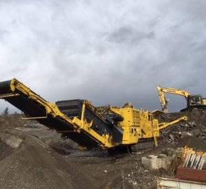 2017 Keestrack R5 impact crusher for sale