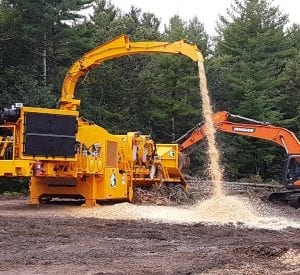 CBI 7544 Debarker & Chipper for Sale