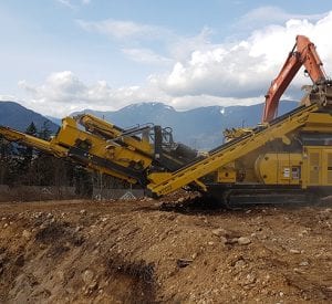 Used Keestrack R3 impact crusher for sale and for rent