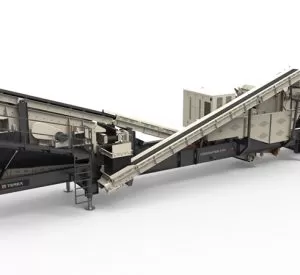 Cedarapids CRH1313R impact crusher plant