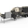 Cedarapids 3042 portable jaw crusher plant