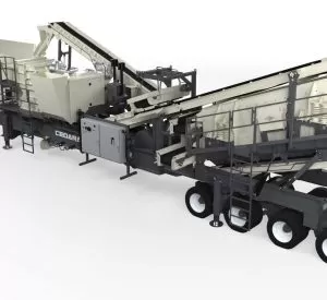 Cedarapids CRH1113r impact crushing plant (HSI)