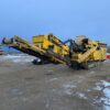 Used Keestrack R3 impact crusher for concrete recycling