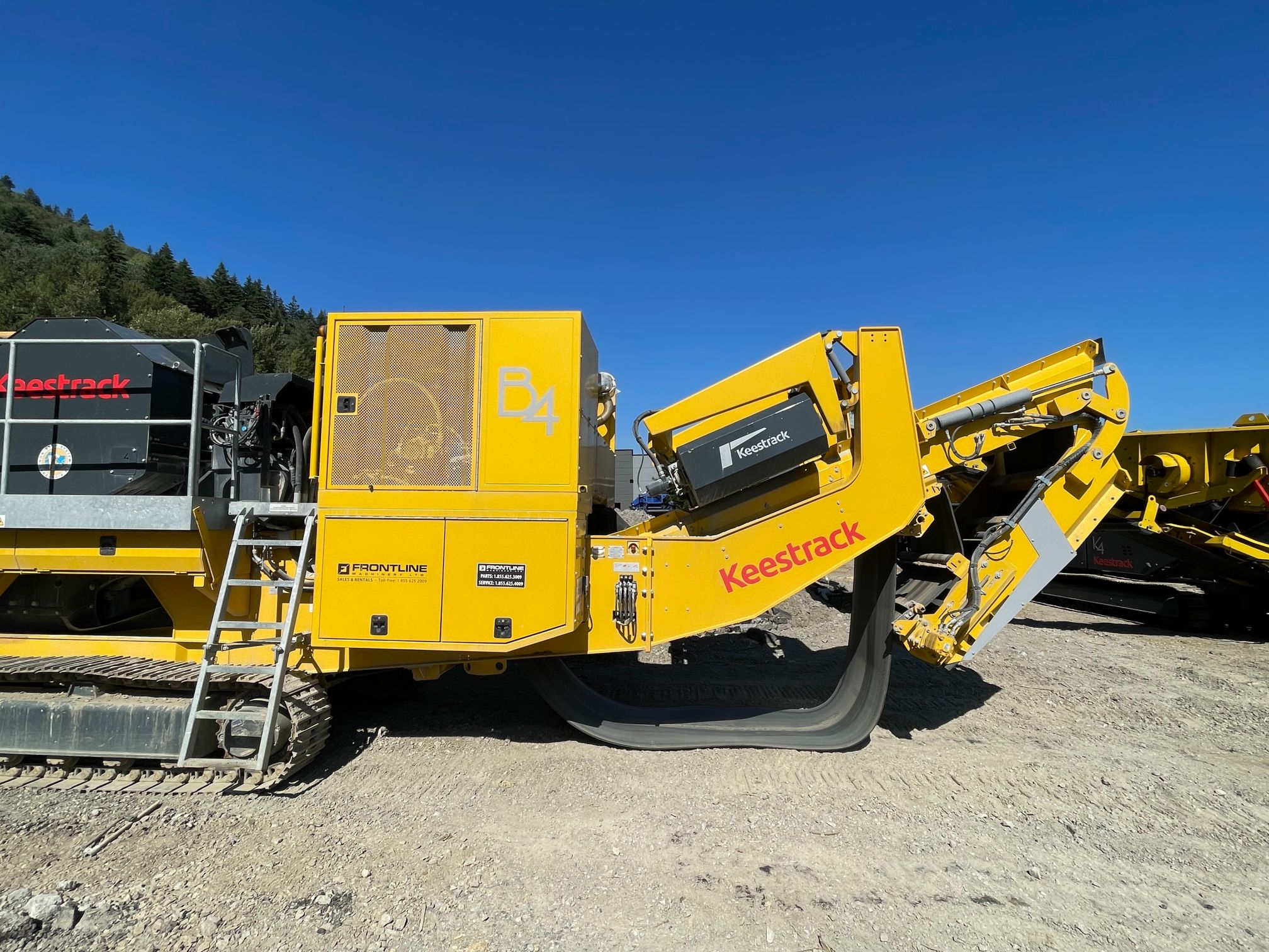 Keestrack B4 jaw crusher for sale