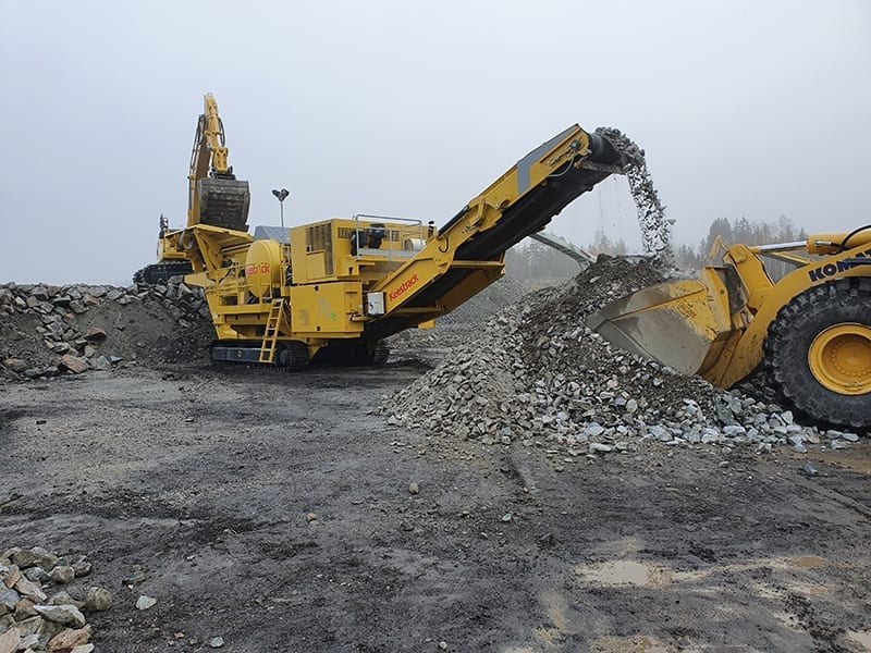 Keestrack B6 jaw crusher for sale
