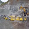 Keestrack R6 track mounted mobile impact crusher