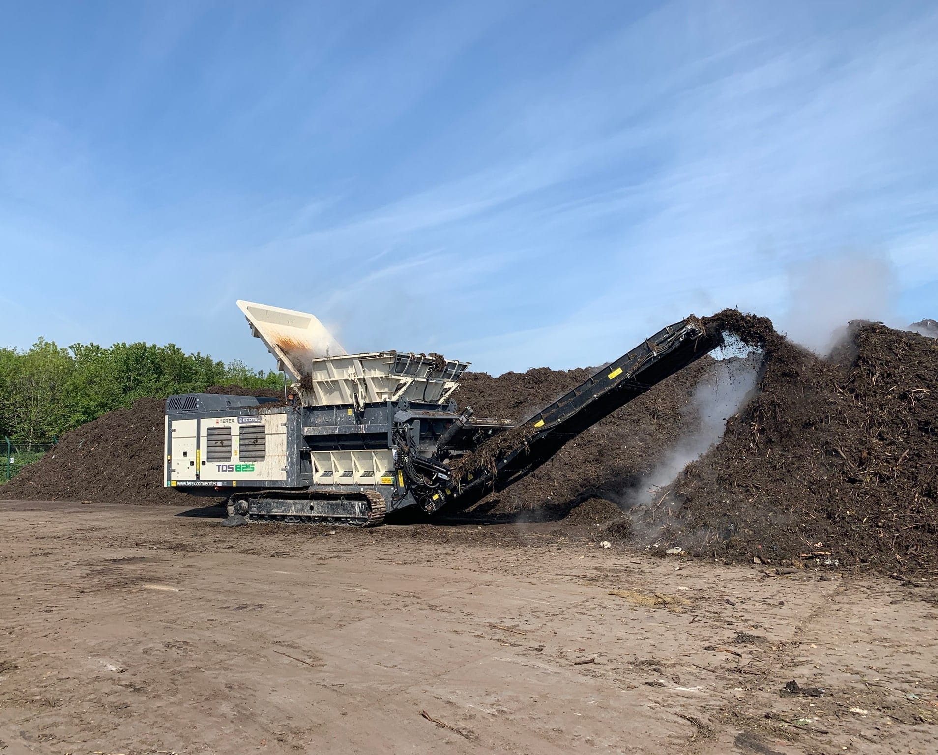 Compost Shredder Machine, Sale, Coniguration