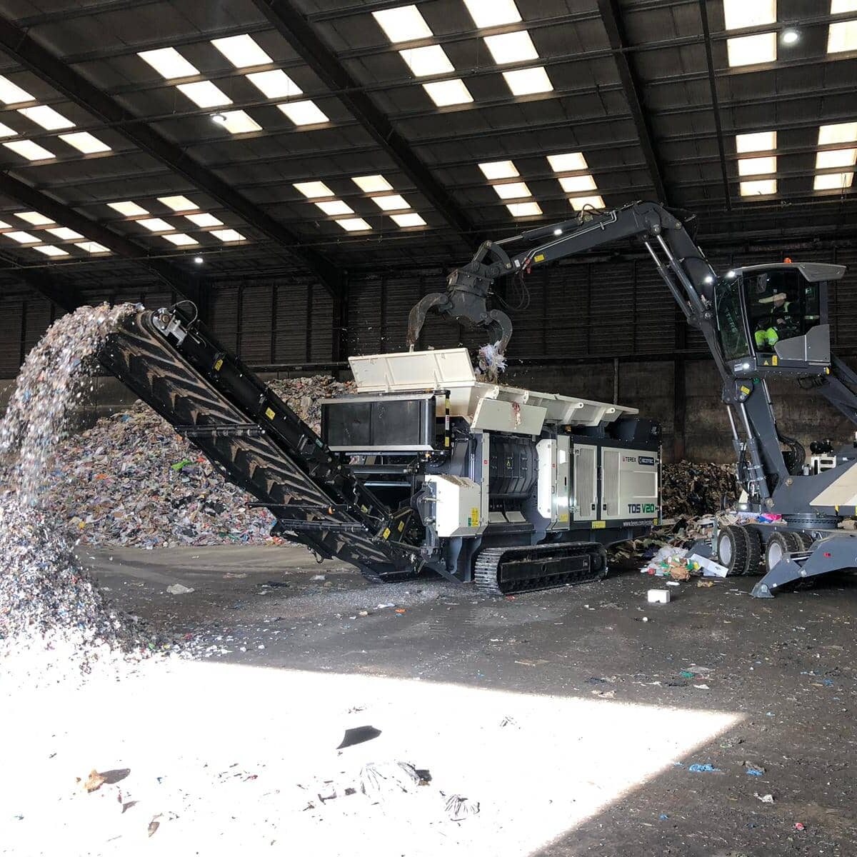 Ecotec TDS V20 Medium-Speed Shredder - Frontline Machinery