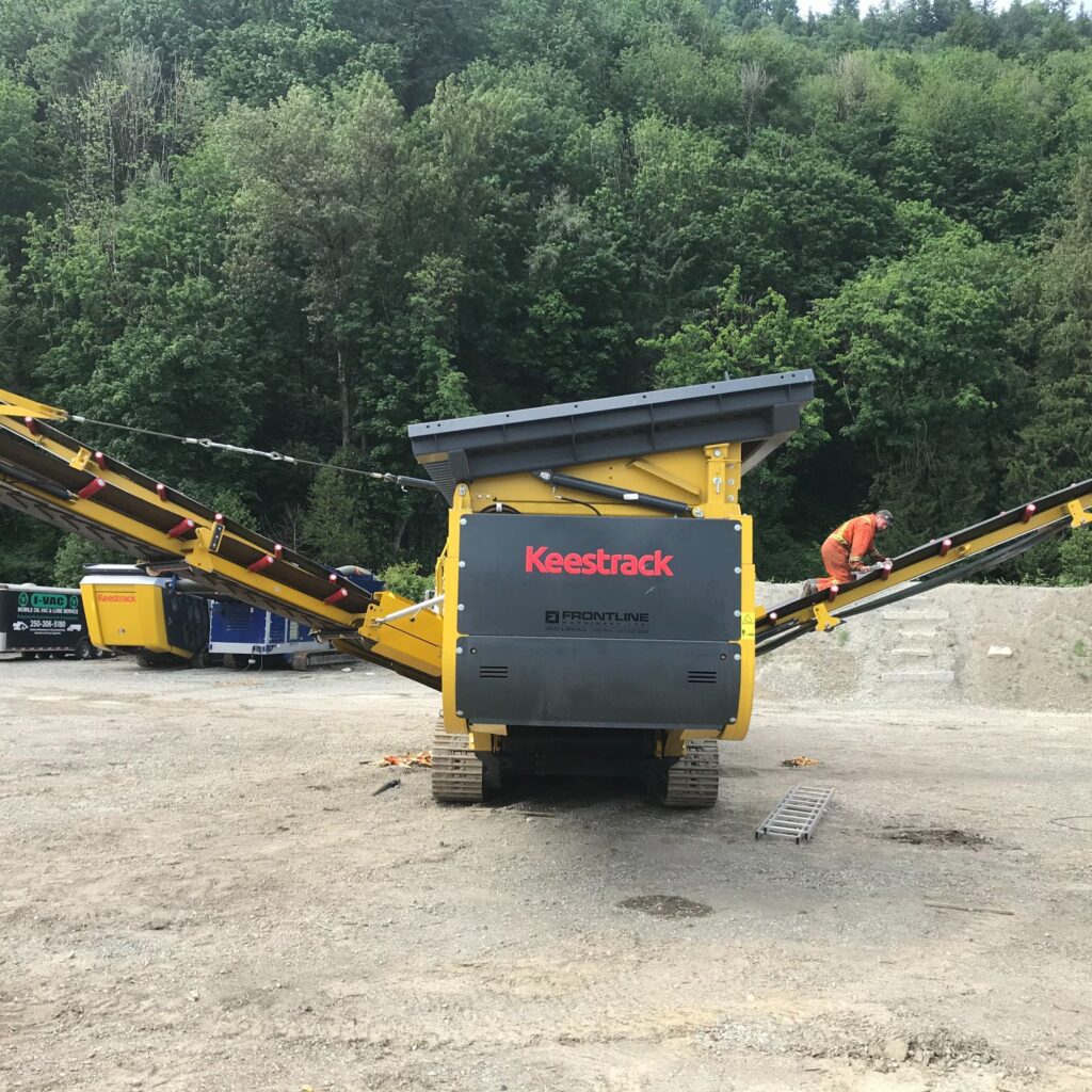 Used Keestrack C6 track mounted screener for sale and rent