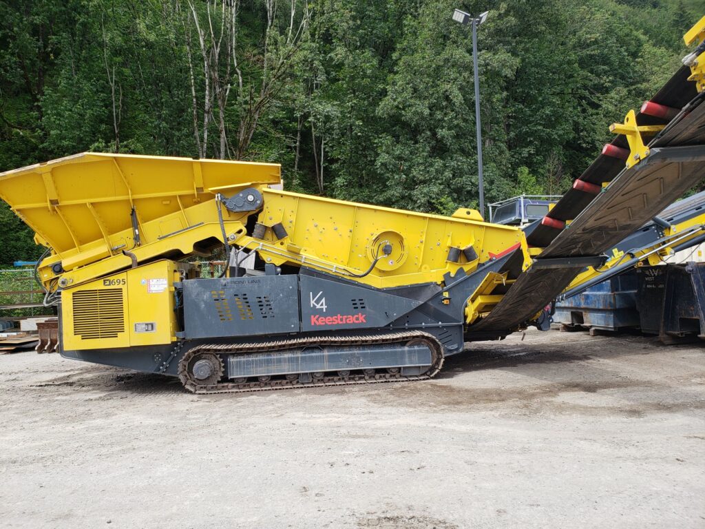 Used Keestrack K4 scalping screener for sale and for rent