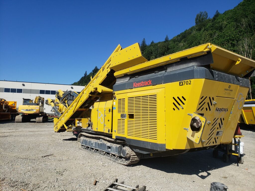 Used Keestrack R3 impact crusher for sale