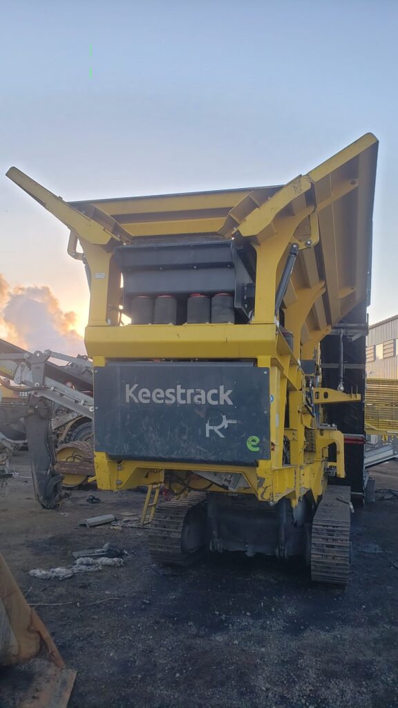 Used Keestrack R5 impact crusher for sale
