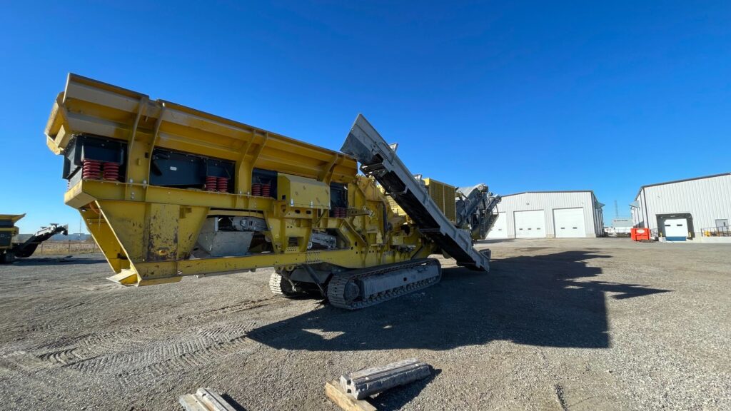 Used Keestrack R6 impact crusher for sale