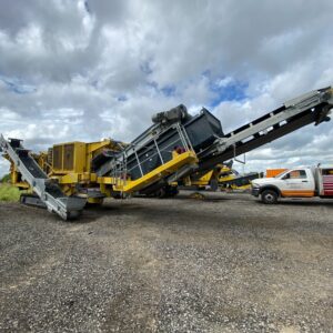 Used Keestrack R6 mobile impact crusher for sale