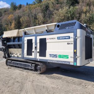 Used Terex Ecotec TDS 825 slow speed shredder for sale and rent