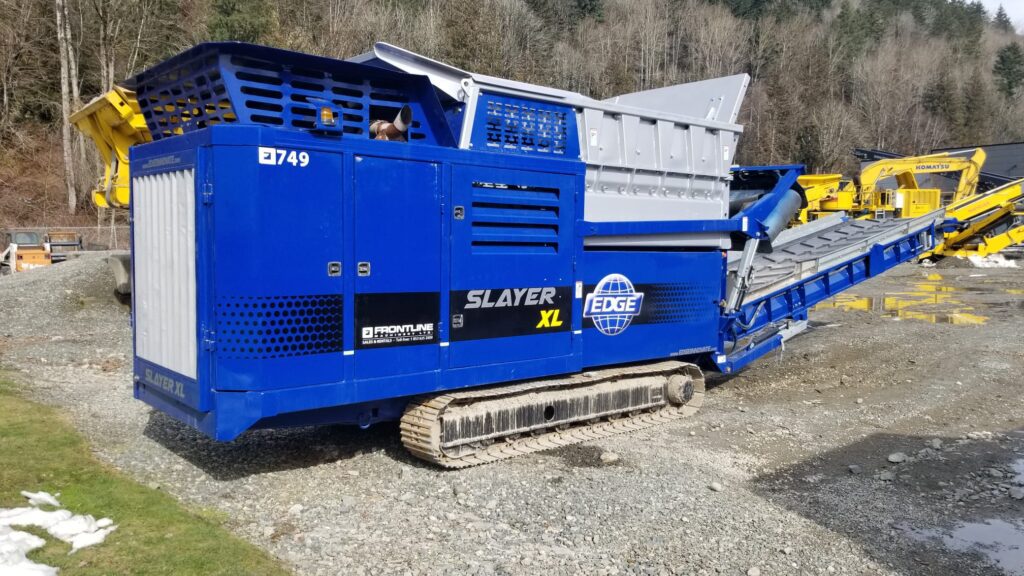 Edge Slow speed shredder.