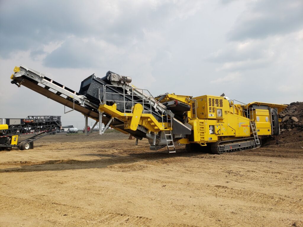 Keestrack impact crusher.