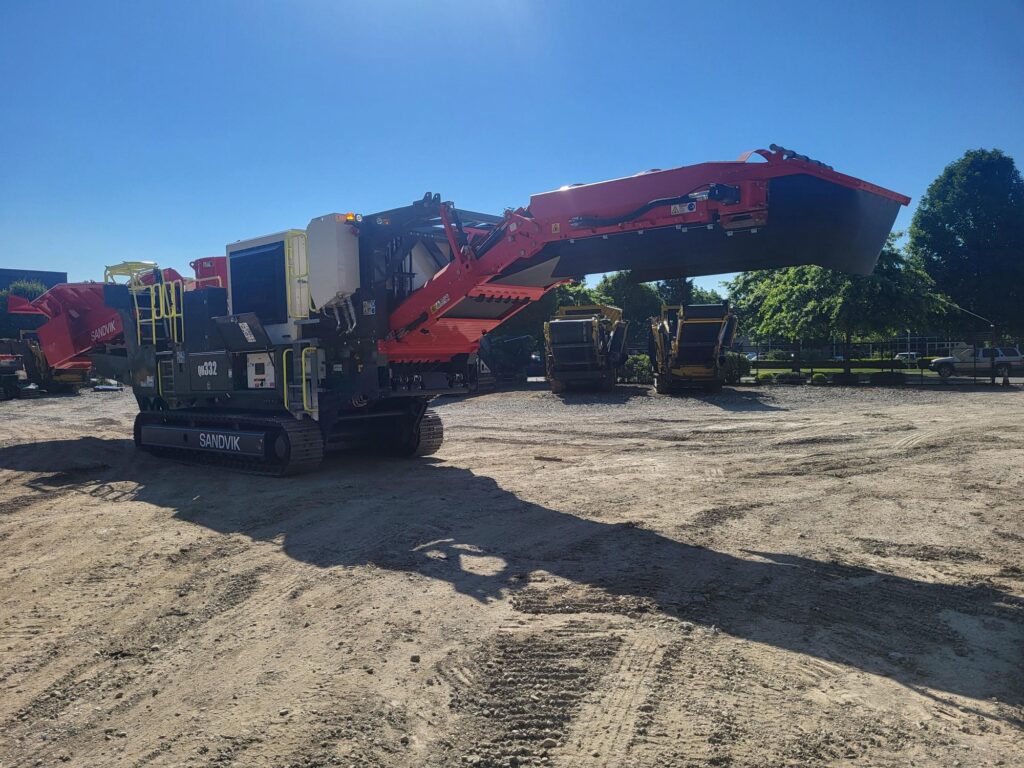 Sandvik QH 332 Cone crusher.