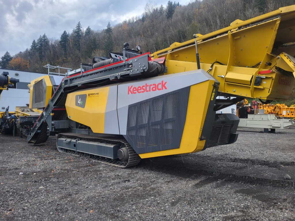 Keestrack i4 reversible impact crusher