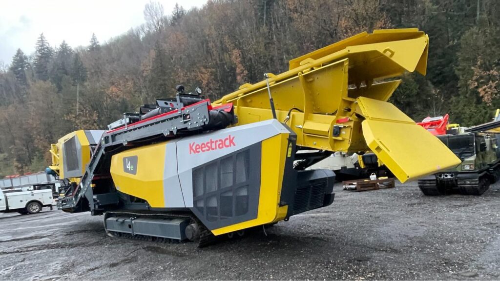 Keestrack i4 reversible impact crusher