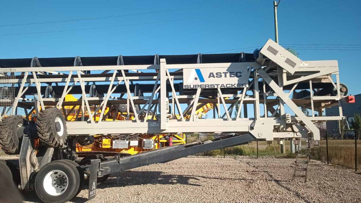 2024 Astec 33-36150 SuperStacker Telescoping Conveyor (#943 ...